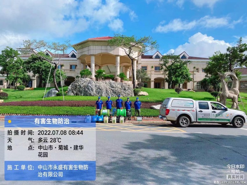 中山菊城.建華花園除四害消殺、白蟻、蛇群防治工程